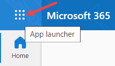 Image of app launcher icon