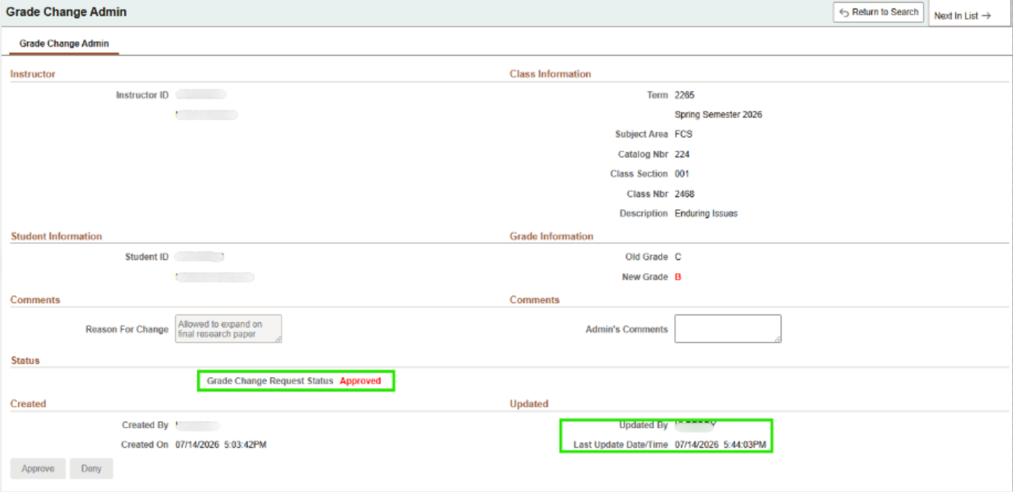 Submitted Approval