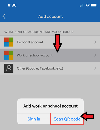 Add Account - QR Code
