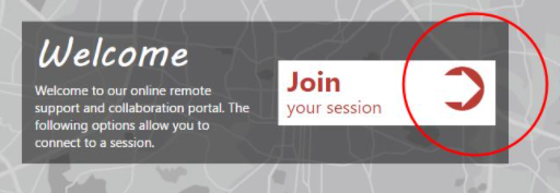 Join your Session option