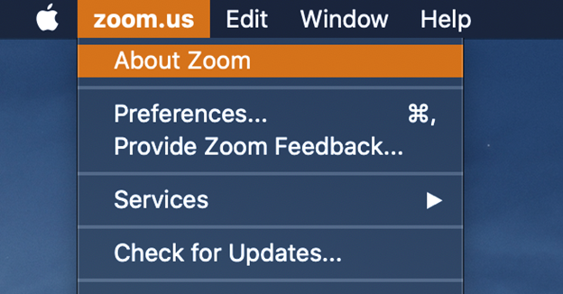 How to update Zoom on Mac