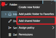 adding a shared folder image